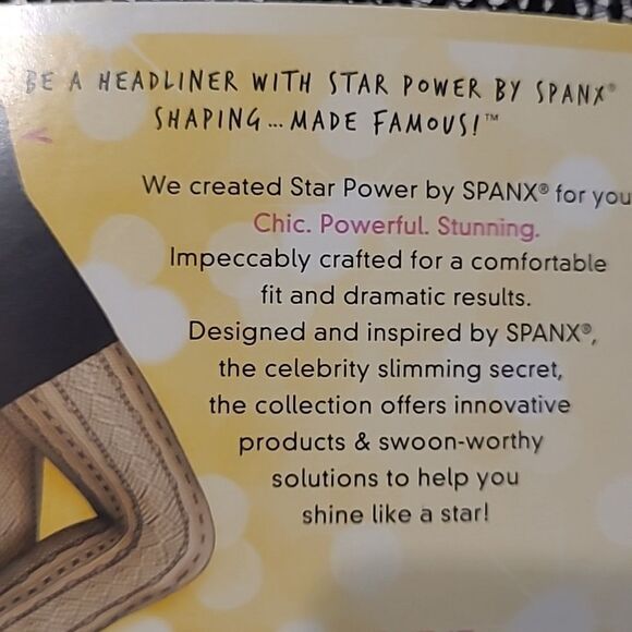 SPANX 115-150 LB OPEN WEAVE (LIKE FISHNET ) BLACK SHAPING CONTROL TOP TIGHTS NWT - Picture 8 of 9